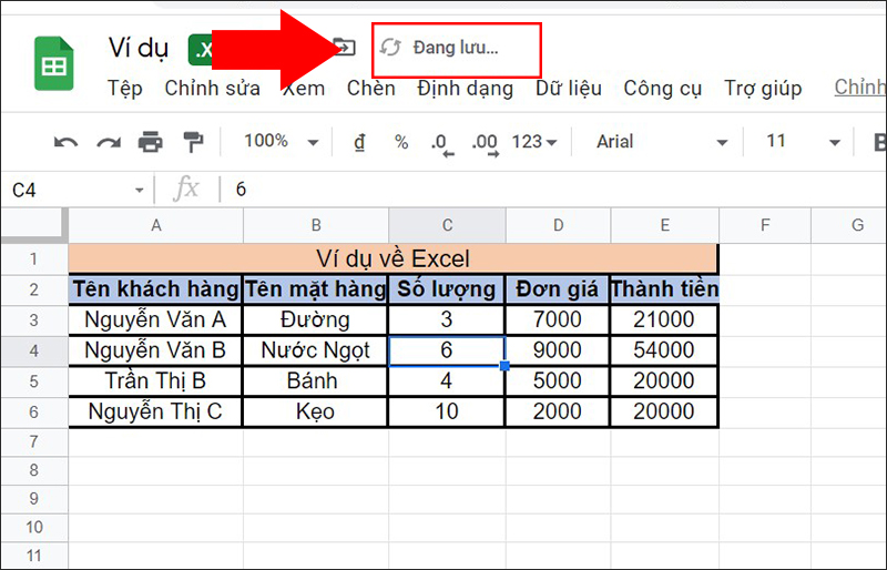 Tự động sao lưu nội dung chỉnh sửa